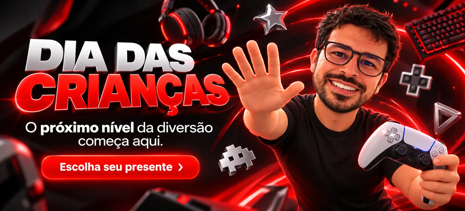 Dia das Crianças: o próximo nível da diversão começa aqui