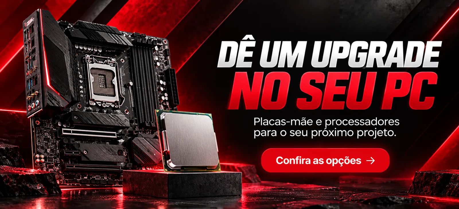 Dê um upgrade no seu PC: placas-mãe e processadores