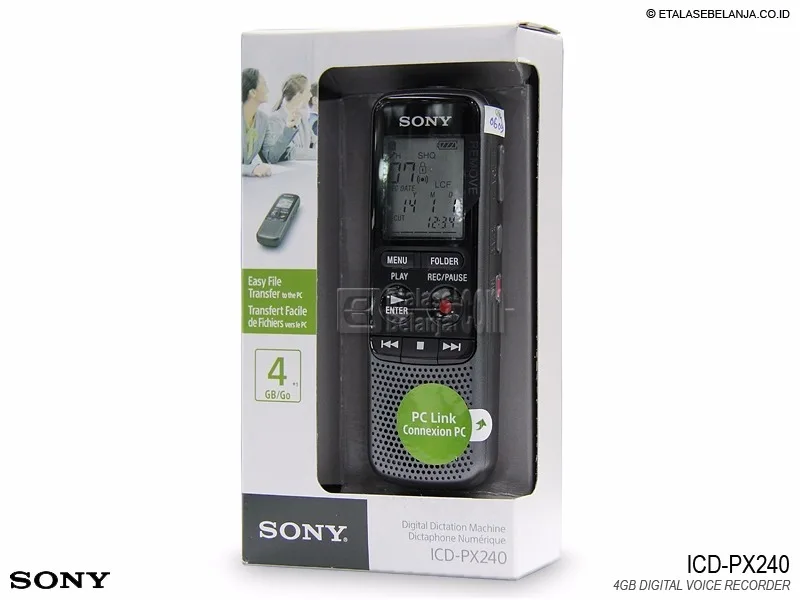 Gravador Voz Sony ICD-PX240
