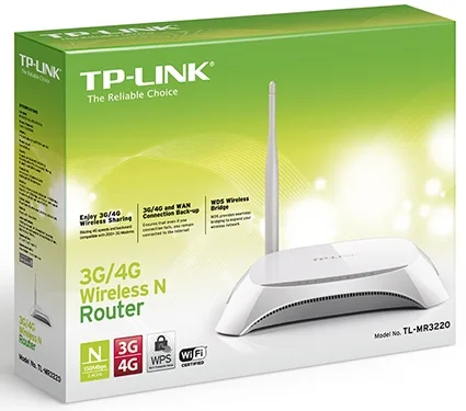 Roteador TP-Link TL-MR3220 3G 4G