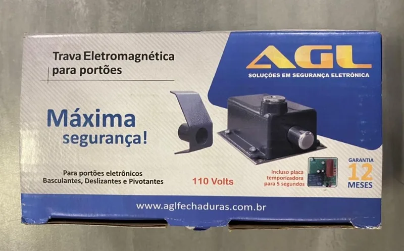 Trava Eletromagnética Portoes