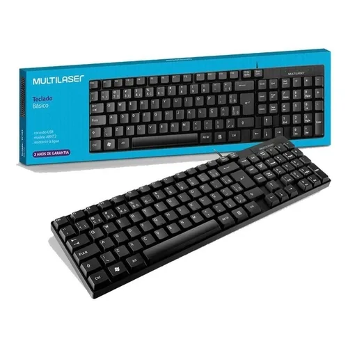 Teclado USB Multilaser TC193