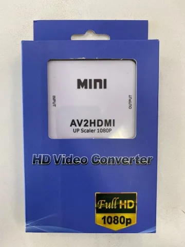 Conversor Áudio Vídeo HDMI AV2HDMI