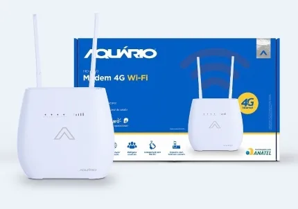 Modem 4G Wi-Fi Aquario MD-4000