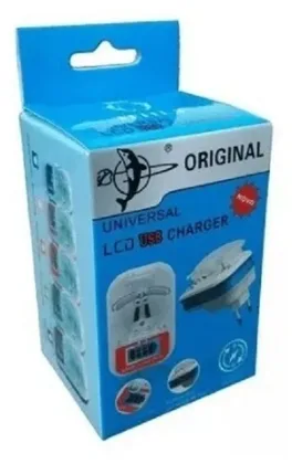 Carregador Universal LCD USB Charger