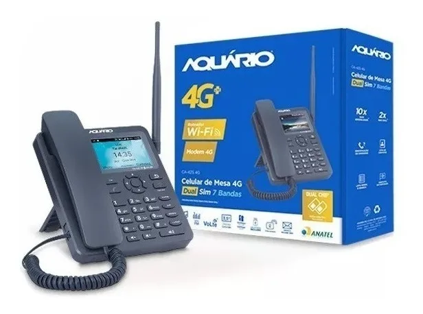 Celular Rural Aquario CA-42S 4G Wi-Fi