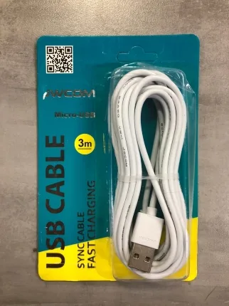 Cabo USB V8 3M Jwcom CBO-MP03