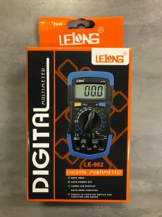 Multimetro Digital Lelong IT-Blue LE-982