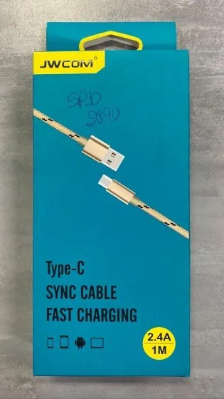Cabo USB Tipo C Jwcom CBO-T101