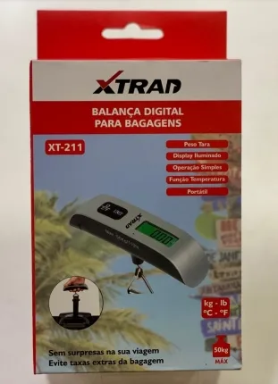 Balança Digital Bagagens Xtrad XT-211