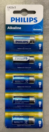 Pilha 23A 12V Philips LR23P5B/97 Cada