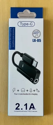 Adaptador Tipo C 2 em 1 LX05