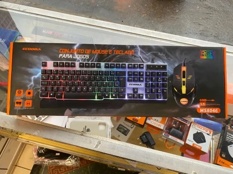 Teclado Mouse USB Gamer Ecooda MS8046