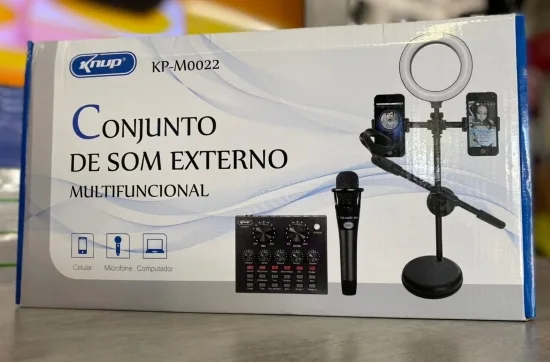 Conjunto Som Externo Knup KP-M0022