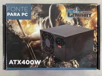 Fonte PC 400W ATX Cowbow