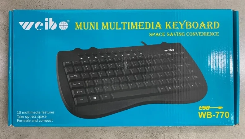 Teclado Mini USB Weibo WB-770