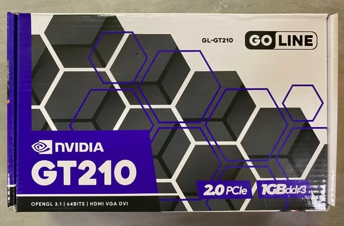 Placa Vídeo 1GB Go Line GL-GT210
