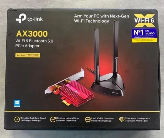 Placa PCI Wi-Fi Bluetooth TP-Link AX3000 Archer