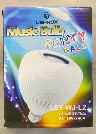 Lâmpada Bluetooth Lehmox LEY-WJ-L2