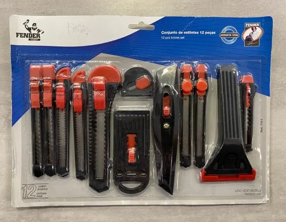 Conjunto de Estiletes Fender 7111 12 Peças