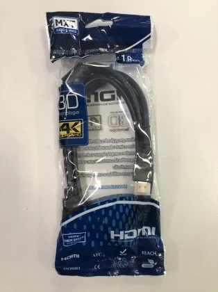 Cabo HDMI 1,8M MXT 4K Ultra HD