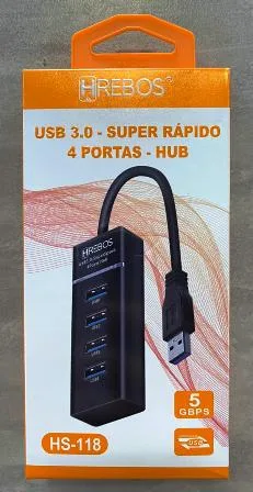 Hub USB 4P Hrebos HS-118