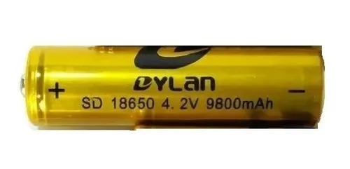 Pilha Lanterna Dylan SD 18650 4.2V 9800MAH
