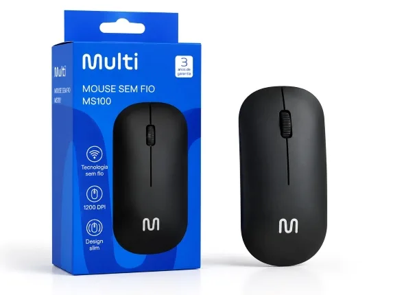 Mouse sem Fio Multilaser MO307