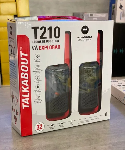 Rádio Comunicador Motorola T210 Talkabout
