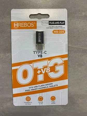 Adaptador Tipo C V8 Hrebos HS-335