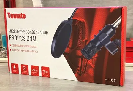 Microfone Condensador Tomate MT-3501