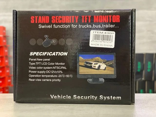 Monitor 4.3P Stand Security TFT Monitor