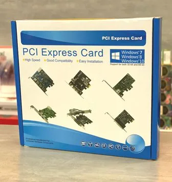 Placa Som PCI Express Card PC Shenka 5.1