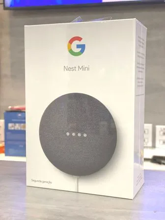 Caixa Som Google Nest Mini 2 Geração