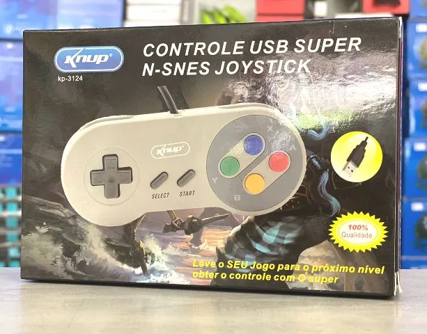 Manete USB Super N-Snes Joystick Knup KP-3124