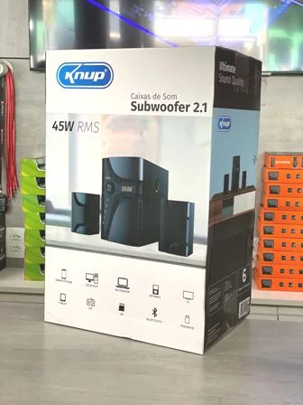 Caixa Som Knup KP-RO814