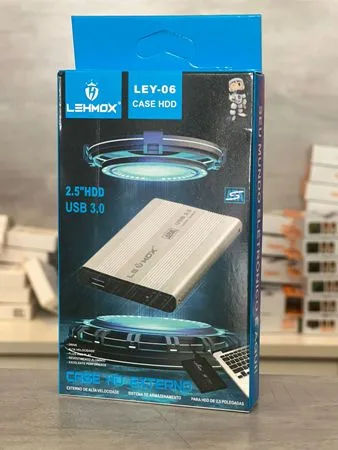 Case HD Externo Lehmox LEY-06 2.5"HD USB 3.0
