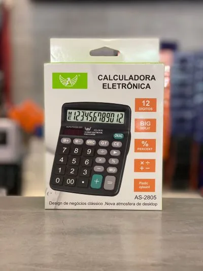 Calculadora Eletrônica AS-2805
