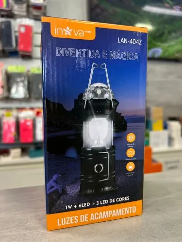 Luzes de Acampamento LAN-404Z Inova