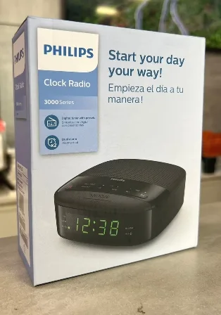 Rádio Relógio Philips R-3205