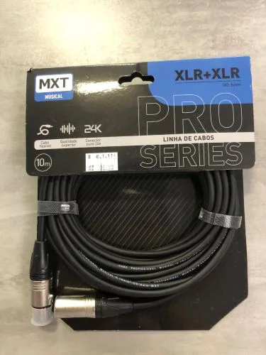 Cabo Canom Microfone MXT Xlr+xlr 10M