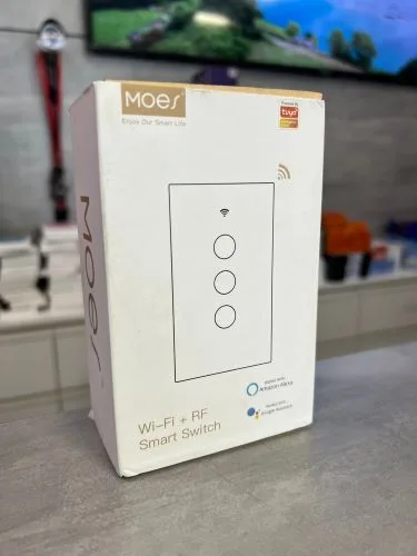 Interruptor Smart Moes 1 Seção Wi-Fi