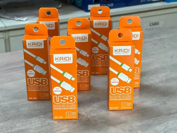 Cabo USB iPhone Kaidi KD-39A