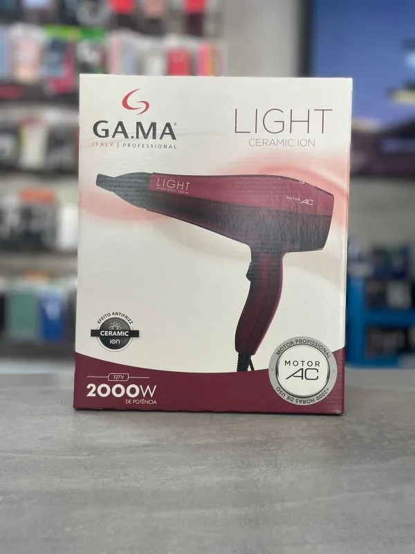 Secador Gama Light Ceramic Ion 2000W