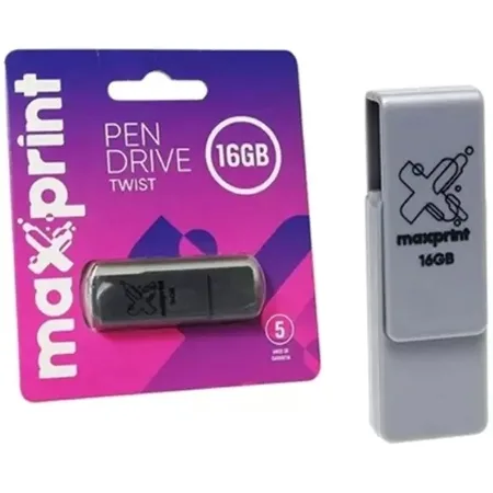 Pendrive 16GB Maxprint Twist