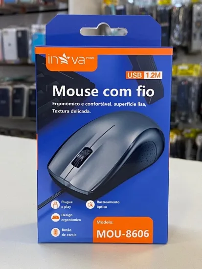 Mouse USB Inova MUO-8606