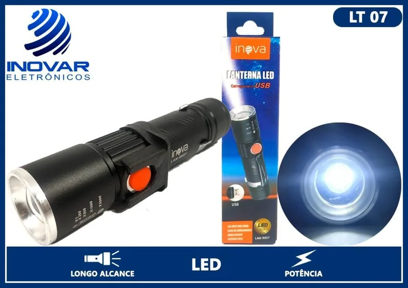 Lanterna LED USB LAN-9957