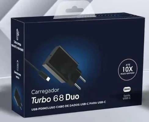 Carregador Motorola 68 Duo Tipo C Paralelo