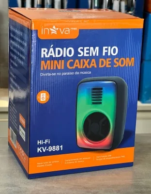 Caixa Som Rádio Inova KV-9881