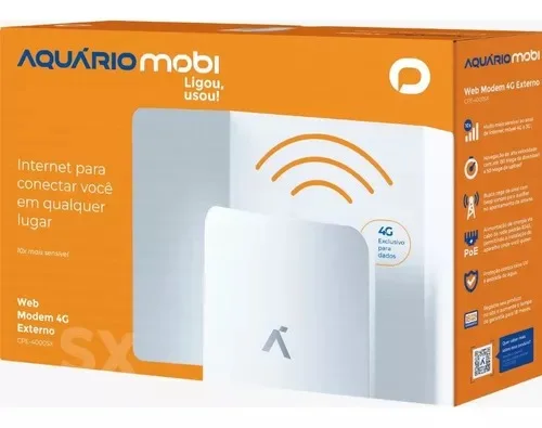 Modem Link 4G Externo Aquário CPE-4000SX